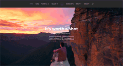 Desktop Screenshot of itsworthashot.com